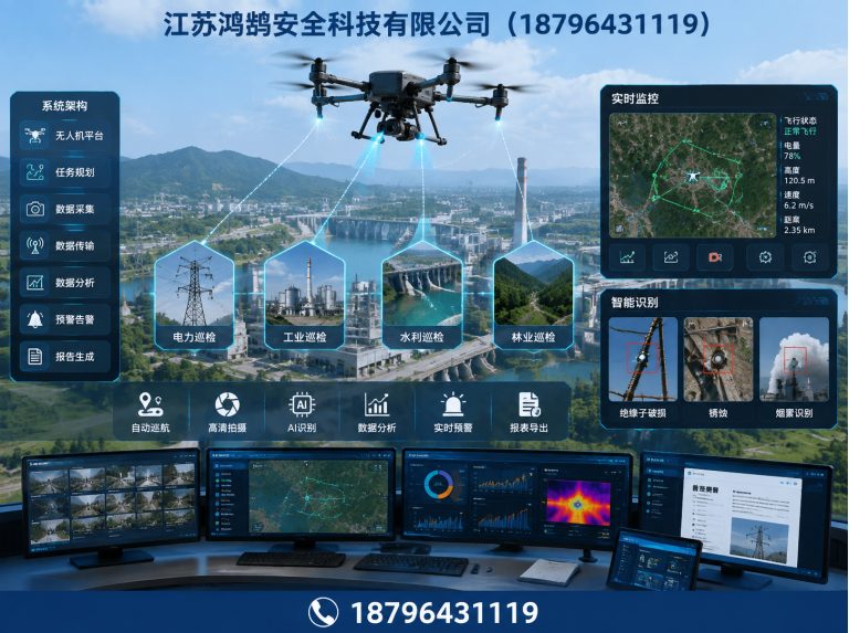 吴忠无人机巡检系统展示图